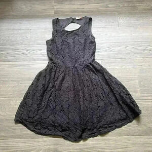 🌸3/$30🌸only |  Black lace skater dress